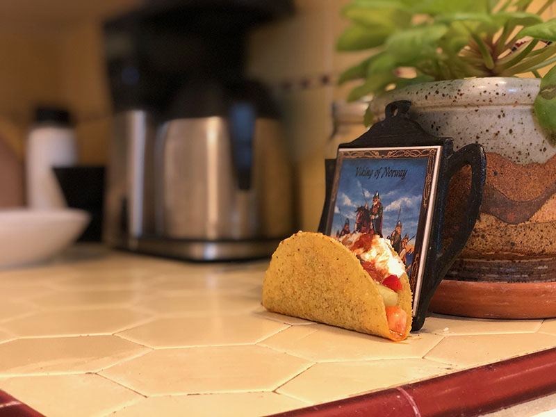 A Norwegian taco